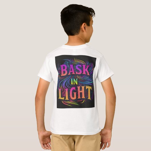 Bask In Your Light Tシャツ (裏面フル)