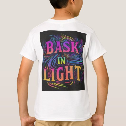 Bask In Your Light Tシャツ (裏面)