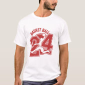 basket ball  tシャツ (正面)