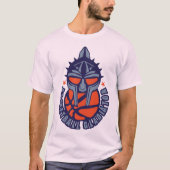 basket casque gladiateur gladiator basketball logo tシャツ (正面)