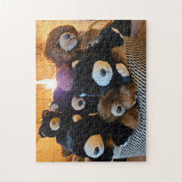 Basket of Bears Puzzle, 11" x 14", 252 pieces ジグソーパズル