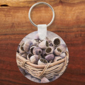 Basket of Dried Pod Poppy Seeds キーホルダー (正面)