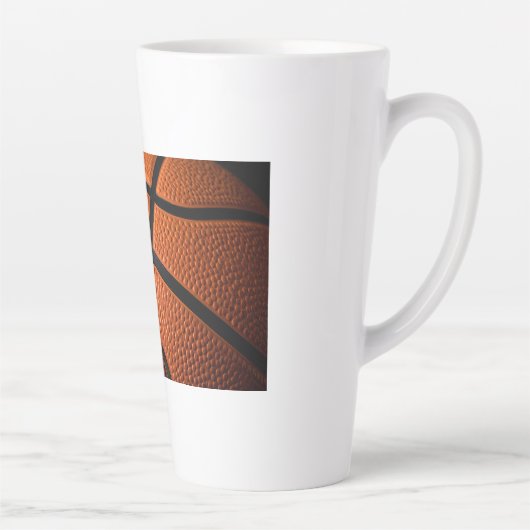 basketball カフェラテマグ (右)