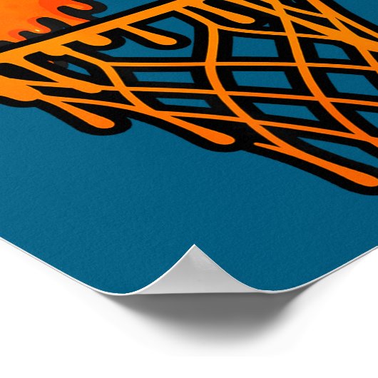 Basketball 67 Meme Funny Six Seven Gen Alpha Drip  ポスター (角)