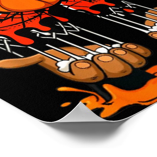 Basketball 67 Six Seven 6 7 Boys Funny Gen Alpha M ポスター (角)