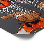 Basketball 67 Six Seven Funny Gen Alpha Meme Drip  ポスター (角)