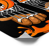 Basketball 67 Six Seven Funny Gen Alpha Meme Drip  ポスター (角)