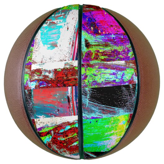 Basketball – Abstract Grid バスケットボール (縦)