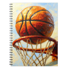 Basketball Art Notebook - Sports Design Journal ノートブック