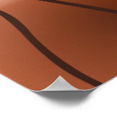 Basketball Background ポスター (角)