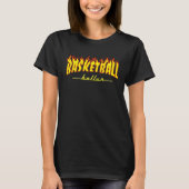 Basketball Baller on Fire Tシャツ (正面)