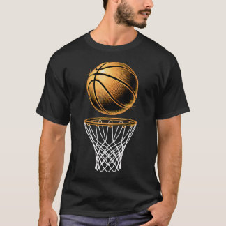 Basketball Basket  Ball Basketball Player Fan Dad  Tシャツ
