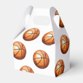 Basketball Birthday Favor Boxes フェイバーボックス (裏面サイド)