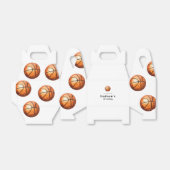 Basketball Birthday Favor Boxes フェイバーボックス (折り畳みなし)