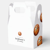 Basketball Birthday Favor Boxes フェイバーボックス (オープン)