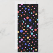 Basketball Birthday Girl, Basketball player 招待状 (裏面)