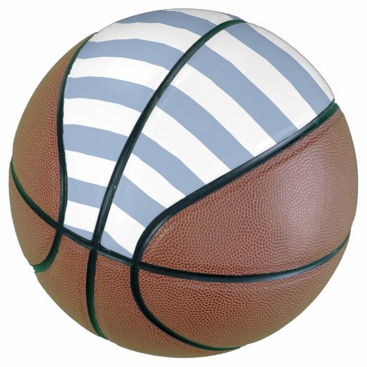 Basketball Blue & White Stripe バスケットボール (アングル)