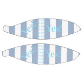 Basketball Blue & White Stripe He said Yes! バスケットボール (パネル)