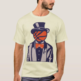 basketball chapeau melon costume noeud papillon  tシャツ