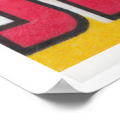 Basketball Chef Hat - Matchbox Print - Aesthetic ポスター (角)