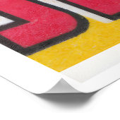 Basketball Chef Hat - Matchbox Print - Aesthetic ポスター (角)