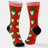 Basketball Christmas Holiday ソックス (傾斜あり)