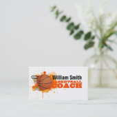 Basketball Coach 名刺 (スタンド正面)