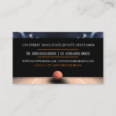 Basketball Coach 名刺 (裏面)