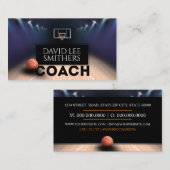Basketball Coach 名刺 (正面/裏面)