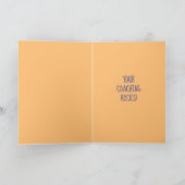 Basketball Coach Appreciation Card, Thank You Card 案内状 (内部)