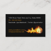 Basketball Coach Business Card 名刺 (裏面)