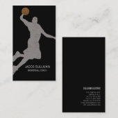 Basketball Coach Scout Professional Sports 名刺 (正面/裏面)