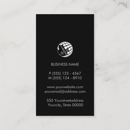 Basketball Coach Sports Scout 名刺 (裏面)