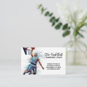 Basketball Coach Trainer 名刺 (スタンド正面)