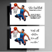 Basketball Coach Trainer 名刺
