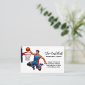 Basketball Coach Trainer 名刺 (スタンド正面)