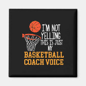 Basketball Coach Voice  マグネット (正面)