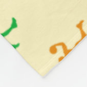 Basketball - Colorful Player Pattern  フリースブランケット (角)