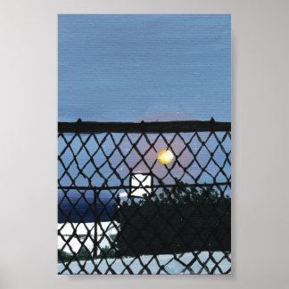 Basketball Court Print, Value Poster Paper ポスター