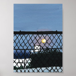 Basketball Court Print, Value Poster Paper ポスター