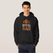 Basketball Dad Father s Day 2023 Dad Life Mens Gra パーカ (正面フル)