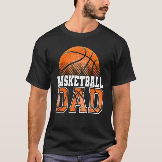 Basketball Dad Father s Day 2023 Dad Life Mens Gra Tシャツ (正面)