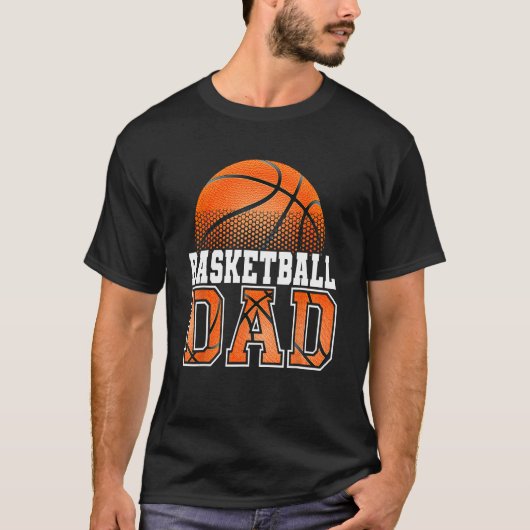 Basketball Dad Father s Day 2023 Dad Life Mens Gra Tシャツ (正面)