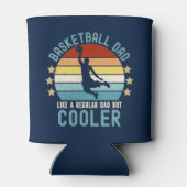 Basketball Dad Like a Regular Dad but Cooler 缶クーラー (裏面)