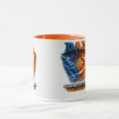 Basketball Dad Mug – Charged for the Game, Driven  マグカップ (中央)