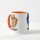 Basketball Dad Mug – Charged for the Game, Driven  マグカップ (正面左)