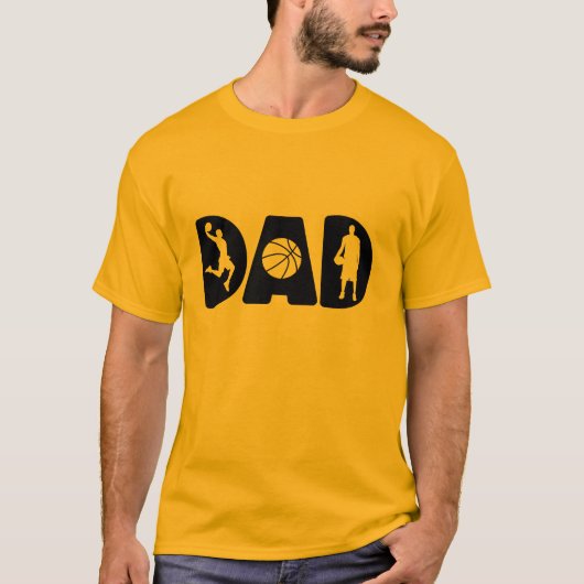 Basketball Dad  Tシャツ (正面)