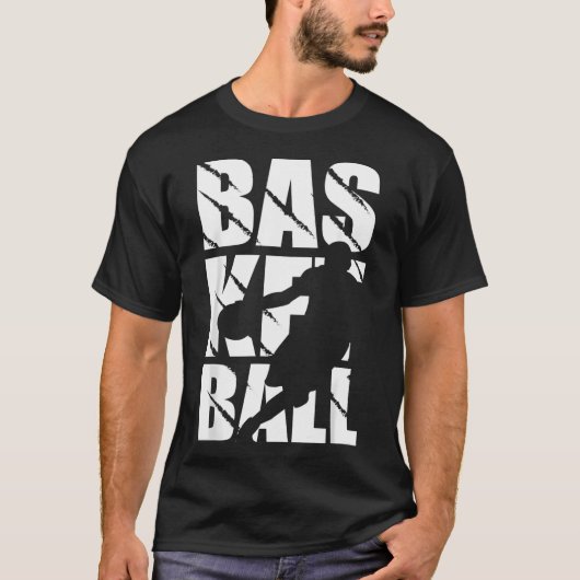 Basketball Design For Basketball Player And Basket Tシャツ (正面)