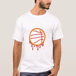 Basketball Drip Neon Basketball Graphics  Tシャツ
