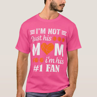 Basketball Fan Mom Quote Tシャツ
